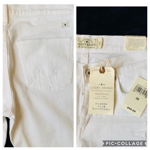 LUCKY BRAND Sienna Slim Boyfriend Jean-Webster - Picture 7 of 8